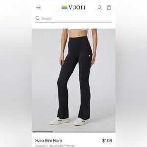 Vouri Slim Flare pant